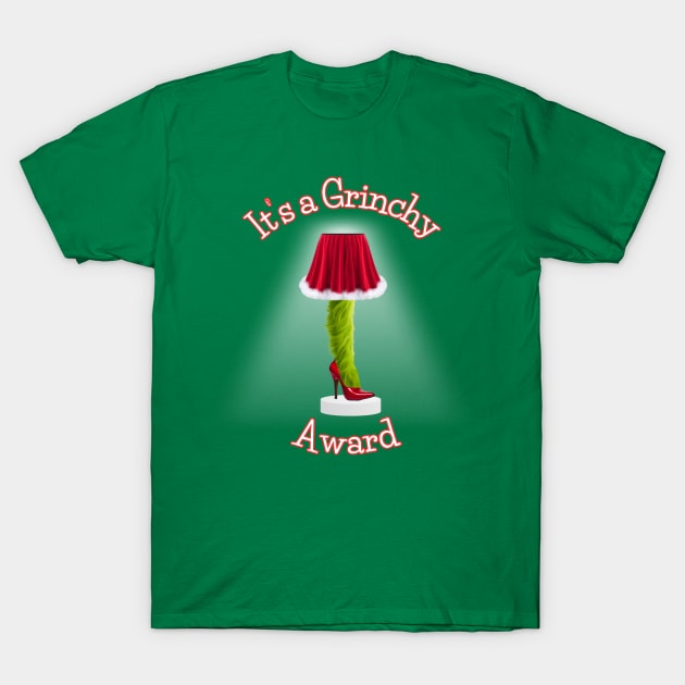 Award Lamp T-Shirt by AimDawg's Soulful Art Creations